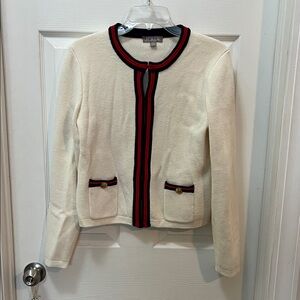 J. Crew Cream Knit Sweater